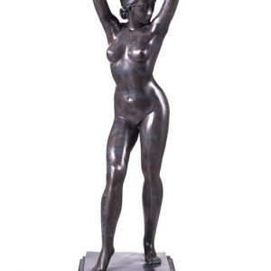 American Art Nude bronze statue