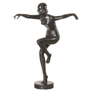 Art Deco Statues - Modern Art Deco Lady