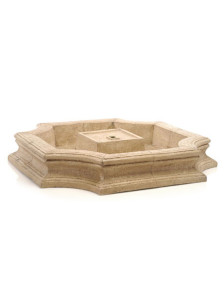 Bath fountain basin