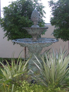 English Register fountain